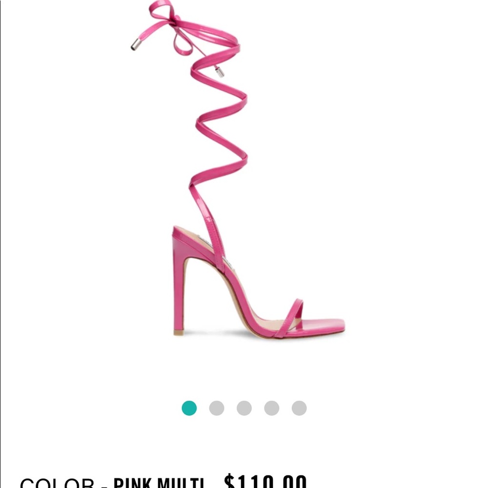 Steve Madden uplift pink heel